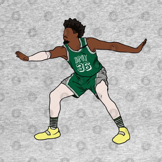 Marcus Smart DPOY by rattraptees